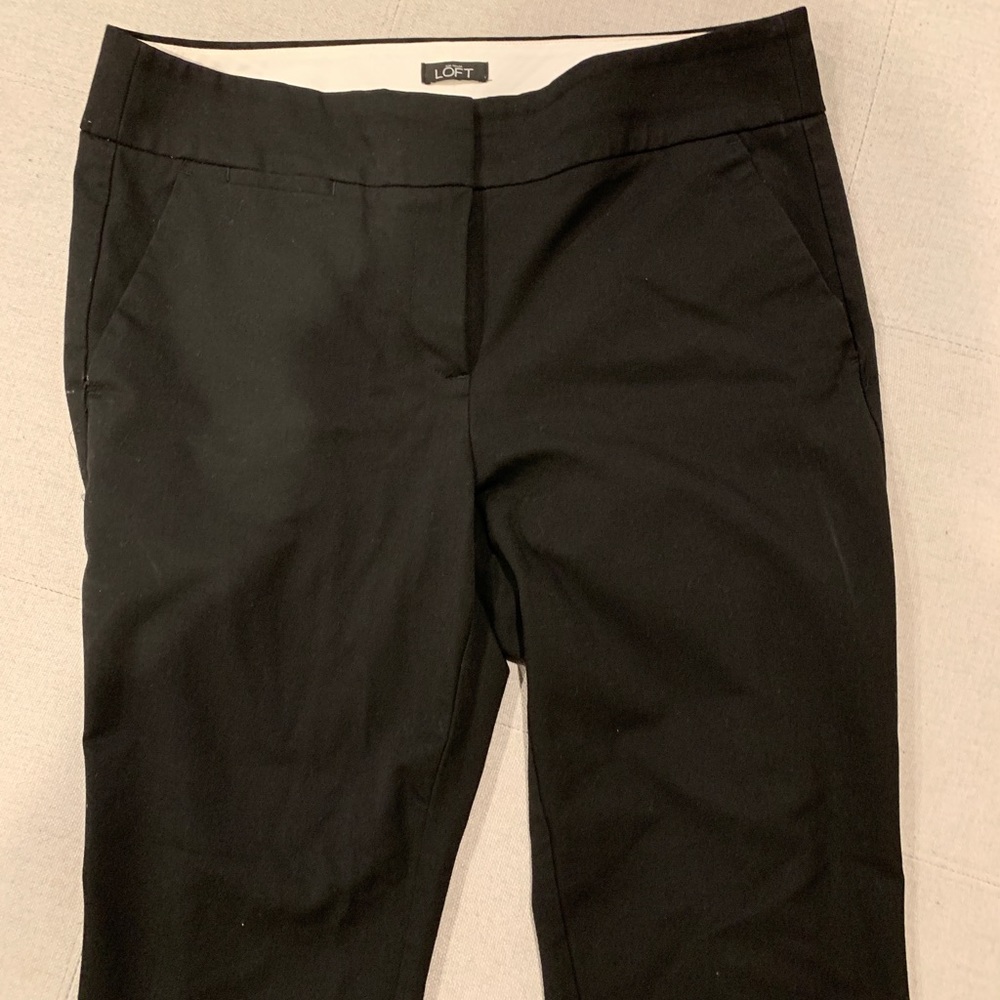 LOFT size 8 black dress pant
